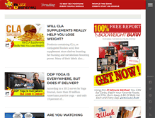 Tablet Screenshot of buzzbeehoney.com
